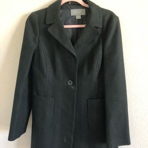 Black Ann Taylor winter coat